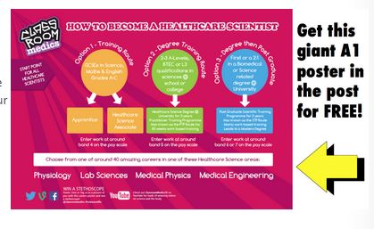 classroom medics free posters schoolscience co uk
