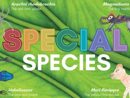 Create your own Special Species and enter into our competition! We are currently accepting entries from all age groups (even adults!). Winners are awarded in April, July, September and December. 