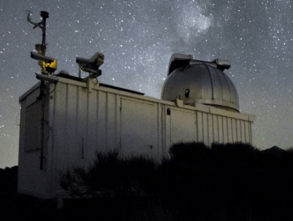Your school can book time on a robotic telescope in Tenerife and use online resources from schools.telescopes.org too.
