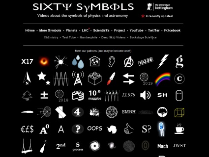 Short videos on the big concepts of modern physics and astronomy from Nottingham University