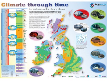 Become a rock detective! This useful free map shows the rocks of Britain and Ireland grouped according to the environment under which they were formed. The accompanying table explains how evidence for past climates can be found in the rocks around us. 