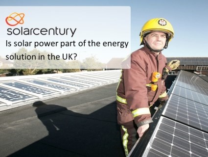 This lesson resource developed in partnership between Solarcentury and UYSEG explores how electricity is generated and used within the UK and the electricity a typical domestic solar panel installation generates compared with typical household electrical use. It concludes with the arguments for and against solar farms.